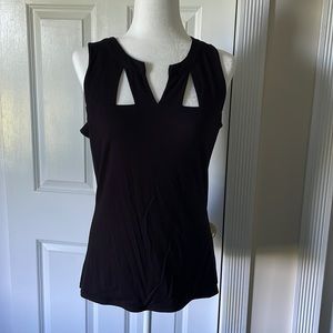 INC Top with decorative neck